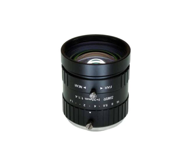 35mm C-Mount SWIR Series Fixed Focal Length Lens | S-SWIR3514MCB